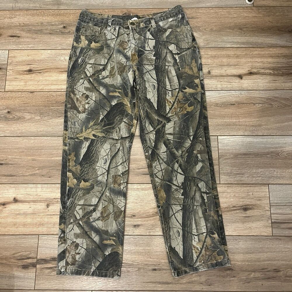 Vintage Ranger Realtree Camo Jeans Men's 36 (36x30) Hunting Outdoor Cotton Pants